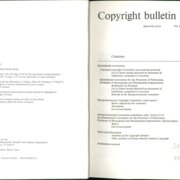 Copyright bulletin