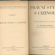 Právní styky s cizinou