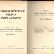 Československé právo poplatkové II.
