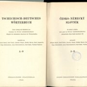 Česko - Německý slovník A - O I. Díl