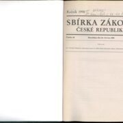 Sbírka zákonů České republiky III.