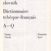 Česko-francouzský slovník A-Q