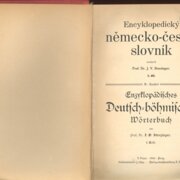 Encyklopedický německo - český slovník I.