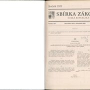 Sbírka zákonů Česká republika