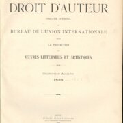 Le Droit d'Auteur
