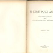 Il Diritto di Autore