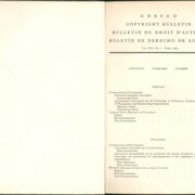 UNESCO COPYRIGHT BULLETIN BULLETIN  DU  DROIT D'AUTEUR BOLETÍN DE DERECHO DE AUTOR