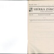Sbírka zákonů Česká republika VII.