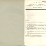 UNESCO COPYRIGHT BULLETIN BULLETIN  DU  DROIT D'AUTEUR