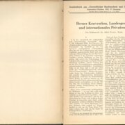 Berner Konvention, Landesgesetze und internationales Privatrecht