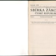 Sbírka zákonů České republiky II.