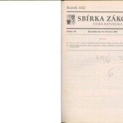 Sbírka zákonů Česká republika