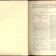 Schweizerische Musikzeitung