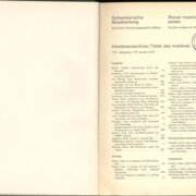 Schweizerische Musikzeitung