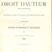 Le Droit d'Auteur