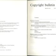 Copyright bulletin