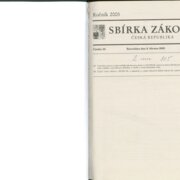 Sbírka zákonů Česká republika