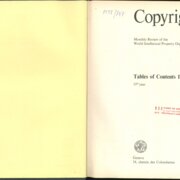 Monthly Review of the World Intellectual Property Organization