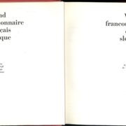 Velký francouzsko český slovník II. díl - L - Z