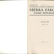 Sbírka zákonů České republiky