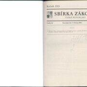 Sbírka zákonů Česká republika