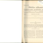 Sbírka zákonů Československá socialistická republika