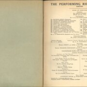 THE PERFORMING RIGHT SOCIETY