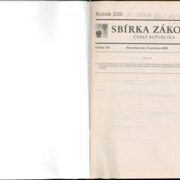 Sbírka zákonů Česká republika VI.