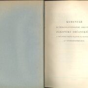 Komentář k Československému obecnému zákoníku občanskému