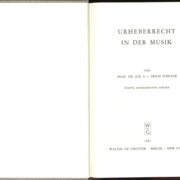 Urheberrecht in der Musik
