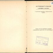 Autorský zákon a předpisy související - 2. podstatně doplňěné a přepracované vydání