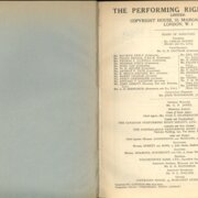 THE PERFORMING RIGHT SOCIETY