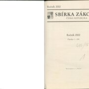 Sbírka zákonů Česká republika