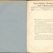 Gewerblicher Rechtsschutz und Urheberrecht