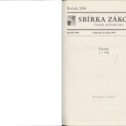 Sbírka zákonů Česká republika