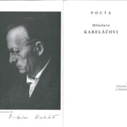 POCTA MILOSLAVU KABELÁČOVI