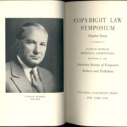 Copyright law symposium - Number seven