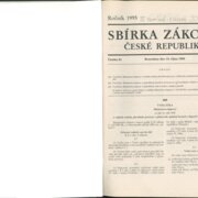 Sbírka zákonů České republiky