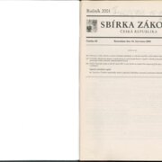 Sbírka zákonů Česká republika IV.