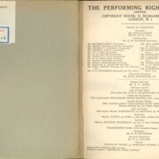 THE PERFORMING RIGHT SOCIETY