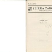 Sbírka zákonů Česká republika