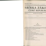 Sbírka zákonů České republiky
