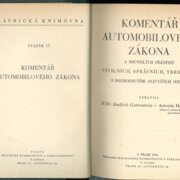 Komentář automobilového zákona