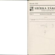Sbírka zákonů Česká republika
