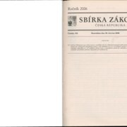 Sbírka zákonů Česká republika
