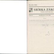 Sbírka zákonů Česká republika