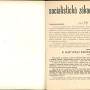 Socialistická zákonnost XIV.