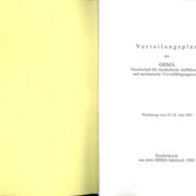 Verteilungsplan der Gema