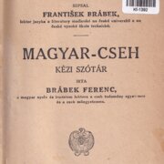 Příruční slovník maďarsko-český