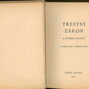 Trestní zákon a předpisy souvisící - 2. přepracované a doplněné vydání